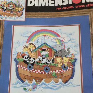 Dimensions No Count Cross Stitch 'Noah's Voyage' Kit
